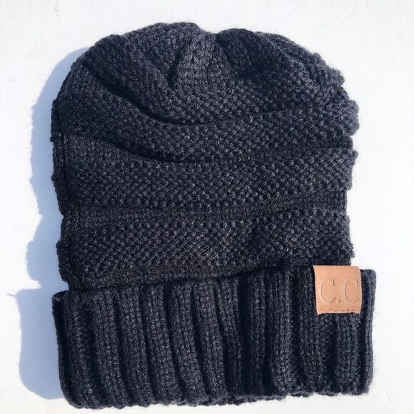 CC black regular woven beanie - Picture 3 of 4
